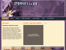 Tablet Screenshot of mariogm.com